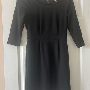 Banana Republic Classic Black Long Sleeve Dress